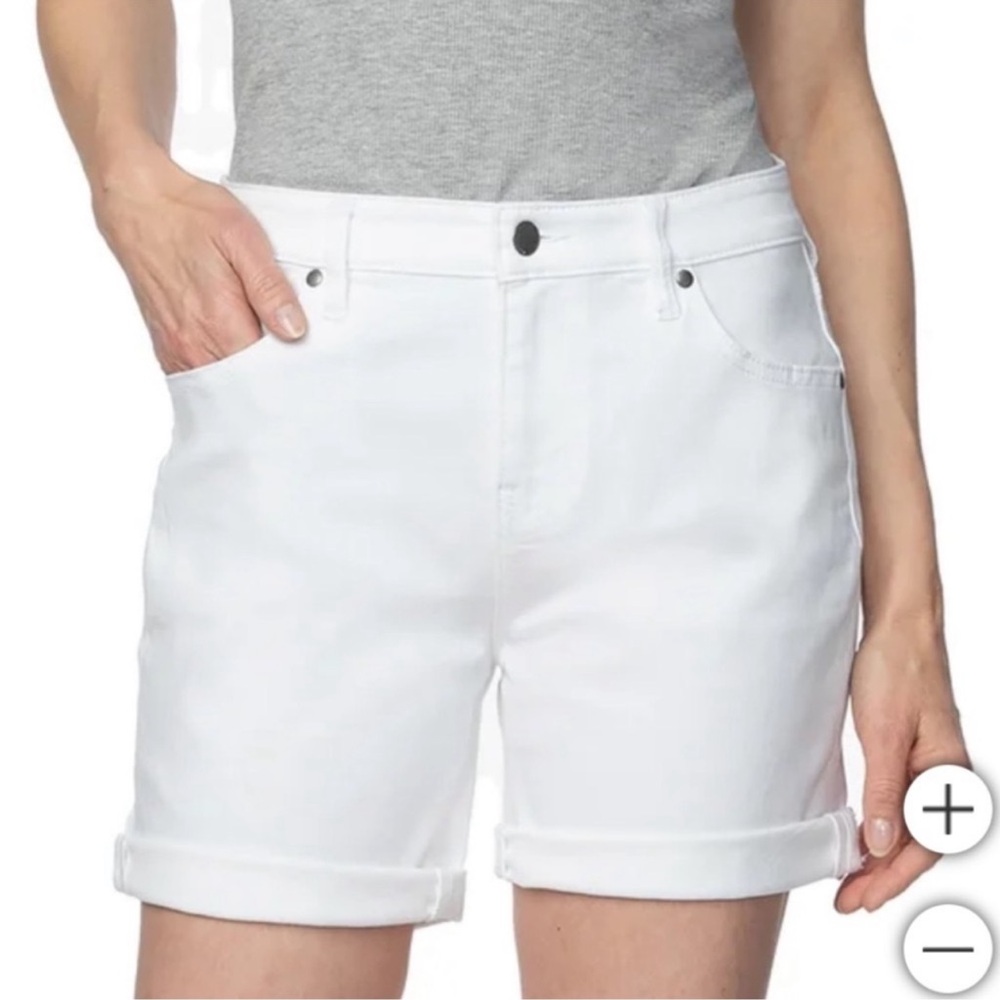 Sz 10: Buffalo Denim High Rise Convertible Shorts Women's